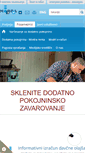 Mobile Screenshot of modra-zavarovalnica.si